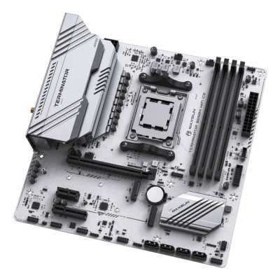 материнская плата Maxsun Terminator B650M WiFi ICE Черный