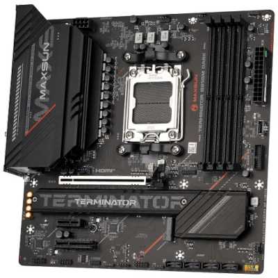 материнская плата Maxsun Terminator B850M Dark WiFi Черный