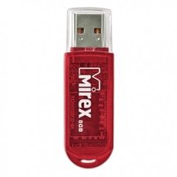 флешка Mirex 8GB 13600-FMURDE08 Красный