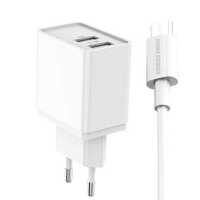 сетевое зарядное устройство More choice NC44i White Белый