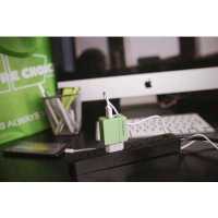 сетевое зарядное устройство More choice NC46a Green Зеленый