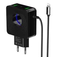 сетевое зарядное устройство More choice NC48i Black NC48i Black