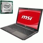 ноутбук MSI GE620DX-285X Коричневый