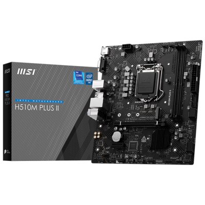материнская плата MSI H510M Plus II Черный
