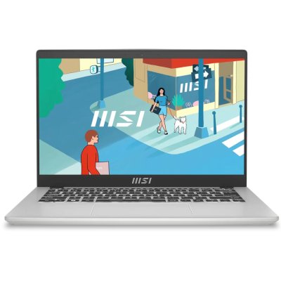 ноутбук MSI Modern 14 C13M-1085XRU Серебристый