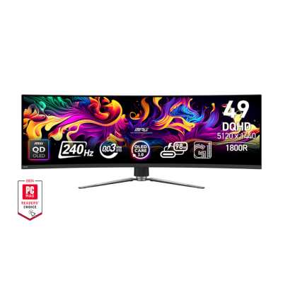 монитор MSI MPG 491CQPX QD-OLED Черный