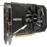 видеокарта MSI nVidia GeForce GTX 1060 Aero ITX 3G OC