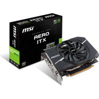 видеокарта MSI nVidia GeForce GTX 1070 Aero ITX 8G OC