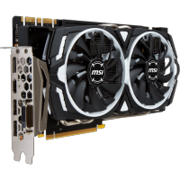 видеокарта MSI nVidia GeForce GTX 1070 Armor 8G OC