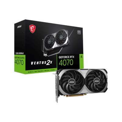видеокарта MSI nVidia GeForce RTX 4070 Ventus 2X E 12G OC