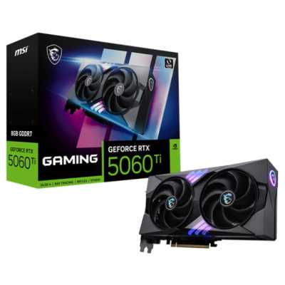 видеокарта MSI nVidia GeForce RTX 5060 Ti 8G Gaming