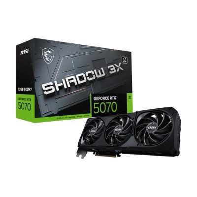видеокарта MSI nVidia GeForce RTX 5070 12G Shadow 3X