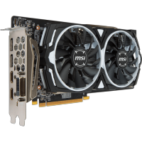 видеокарта MSI RX 580 Armor 4G OC