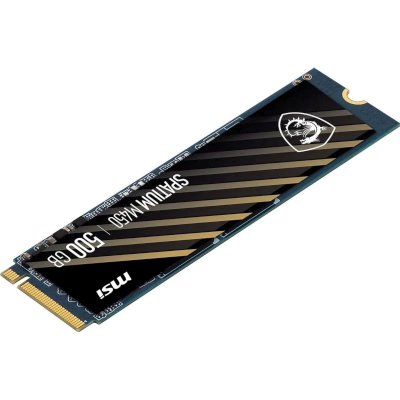 SSD диск MSI SPATIUM M450 500Gb S78-440K240-P83 Черный