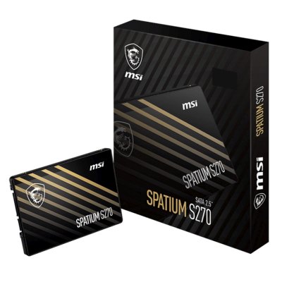 SSD диск MSI SPATIUM S270 480Gb S78-440E350-P83 Черный