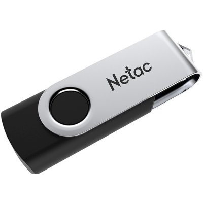 флешка Netac 256GB NT03U505N-256G-32BK Черный, серебристый