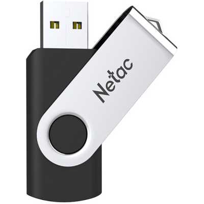 флешка Netac 256GB NT03U505N-256G-32BK Черный, серебристый