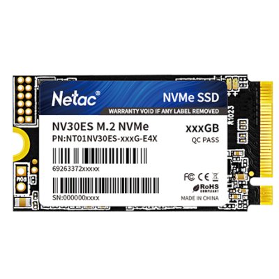 SSD диск Netac NV30ES 256Gb NT01NV30ES-256G-E4X Черный