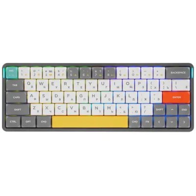 клавиатура Nuphy AIR60-SG2-F Серый-белый