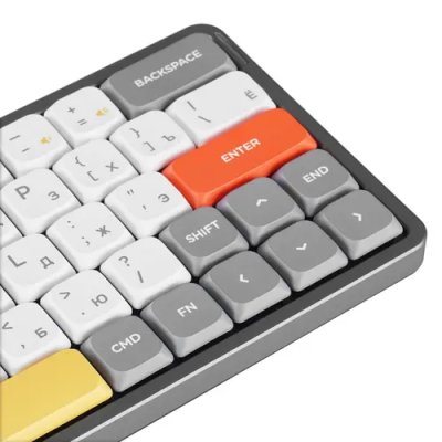 клавиатура Nuphy AIR60-SG2-F Серый-белый