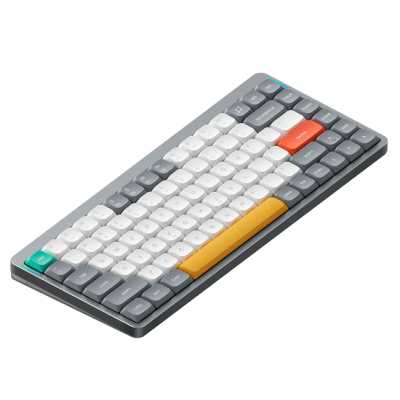клавиатура Nuphy AIR75v2-LG-1 Серый-белый