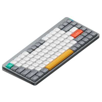 клавиатура Nuphy AIR75v2-LG-3 Серый-белый