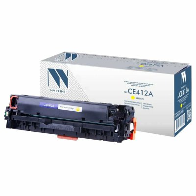 картридж NV Print NV-CE412AY желтый