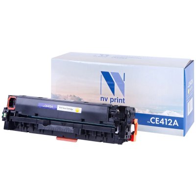 картридж NV Print NV-CE412AY желтый