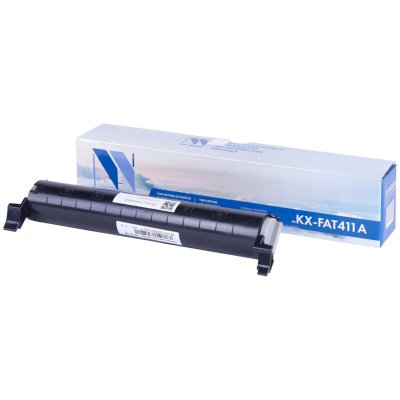 картридж NV Print NV-KX-FAT411A черный