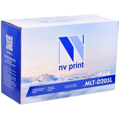 картридж NV Print NV-MLT-D205L черный