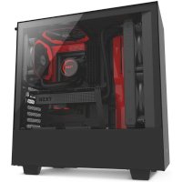 корпус NZXT H500 Black-Red