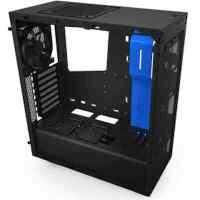 корпус NZXT S340 Black-Blue CA-S340MB-GB