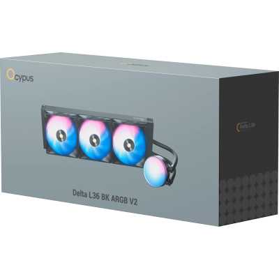 кулер Ocypus Delta L36 Black ARGB V2 Черный