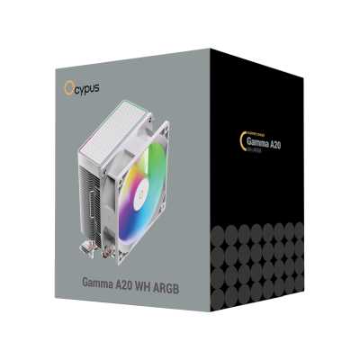 кулер Ocypus Gamma A20 White ARGB Белый