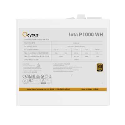 блок питания Ocypus Iota P1000 White Белый