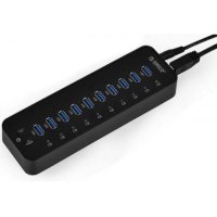разветвитель USB Orico P10-U3-BK черный
