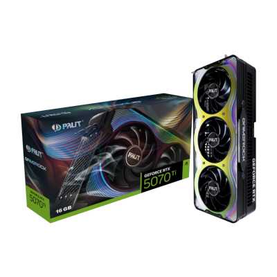 видеокарта Palit nVidia GeForce RTX 5070 Ti GameRock 16Gb NE7507T019T2-GB2030G