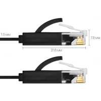 патч-корд Greenconnect GCR-LNC616-1.5m Черный