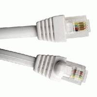 патч-корд Hyperline PCM-RJ12-RJ12-2M-WH