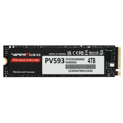 SSD диск Patriot Viper PV593 4Tb PV593P4TBM28H Черный