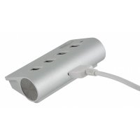 разветвитель USB PC PET BW-U3058A Aluminium silver серебристый