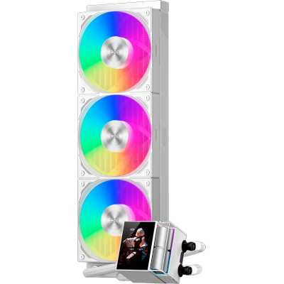 кулер PCcooler DS360 Display ARGB White Белый