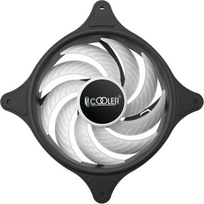 кулер PCcooler FX 120 ARGB BK 3IN1 Черный