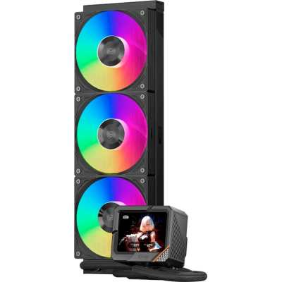 кулер PCcooler GT360 ARGB Display Black Черный