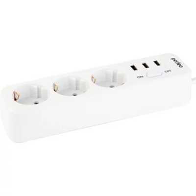 сетевой фильтр Perfeo Power Stream 2500W PF_C3908 белый