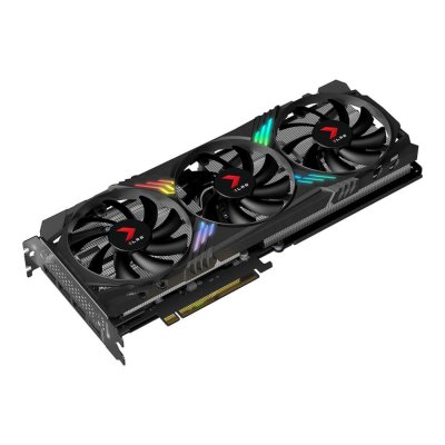видеокарта PNY nVidia GeForce RTX 4070 Gaming Vetro EPIC-X RGB Overclocked 3FAN DLS 12Gb VCG407012TFXXPB1-O
