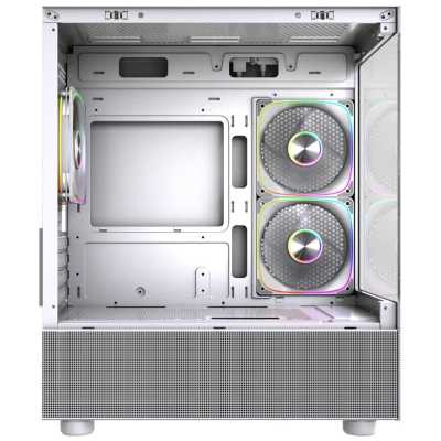 корпус PowerCase Vision Micro M2 ARGB White