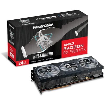 видеокарта PowerColor AMD Radeon RX 7900 XTX Hellhound 24Gb RX 7900 XTX 24G-L/OC