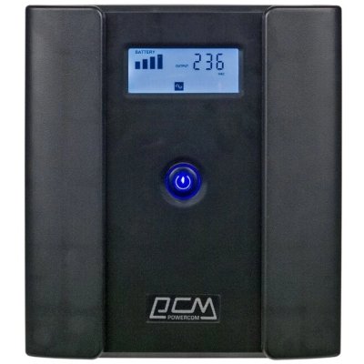 ИБП PowerCom Raptor RPT-1025AP-LCD Черный