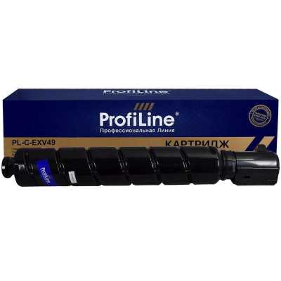 тонер-картридж ProfiLine PL_C-EXV49_BK черный